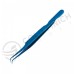 Blue Titanium Tweezers