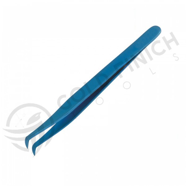 Blue Titanium Tweezers