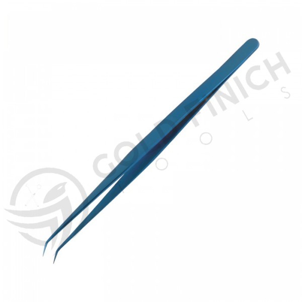 Blue Titanium Tweezers