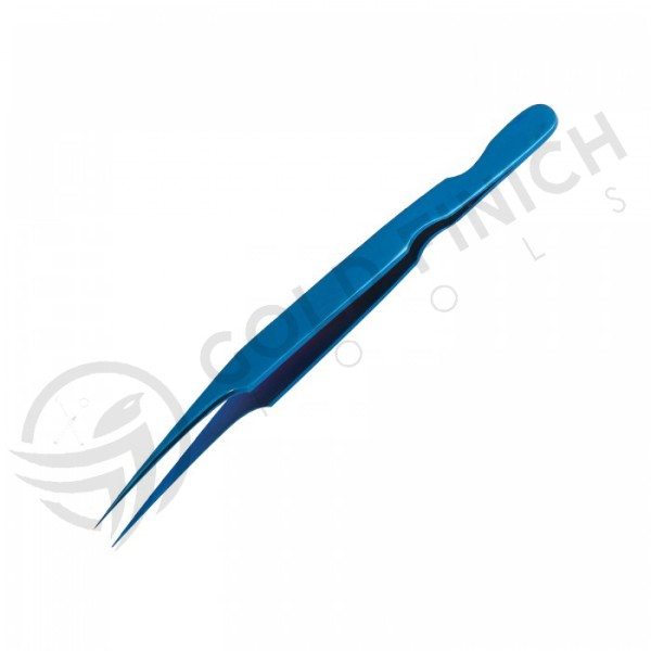 Blue Titanium Tweezers