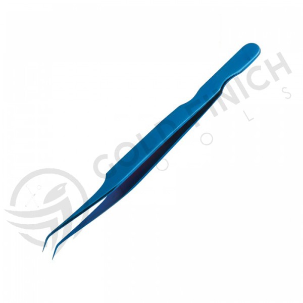 Blue Titanium Tweezers