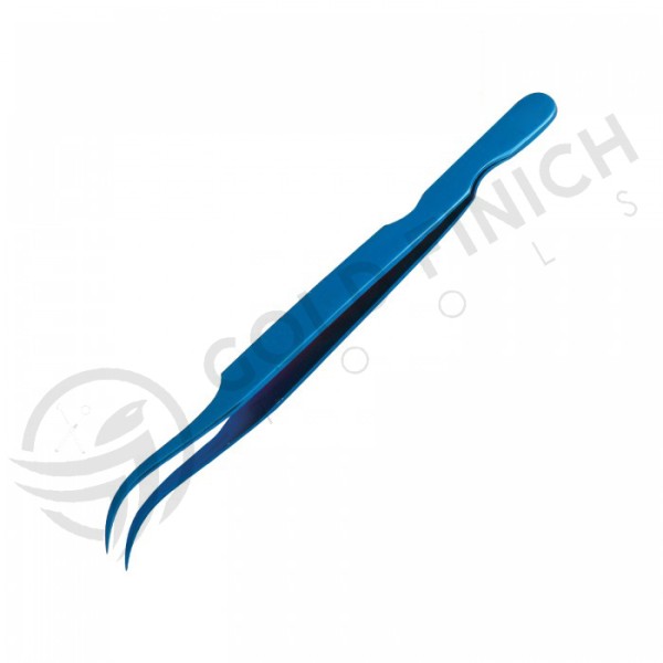 Blue Titanium Tweezers