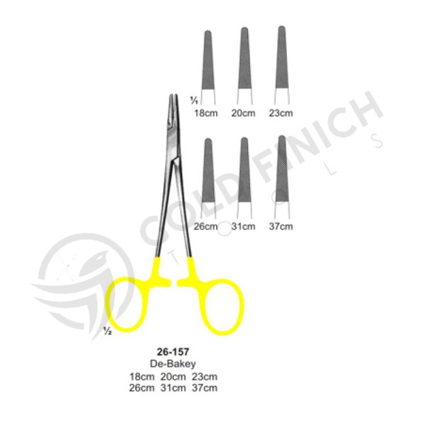 Needle holders with Tungsten Carbide Inserts