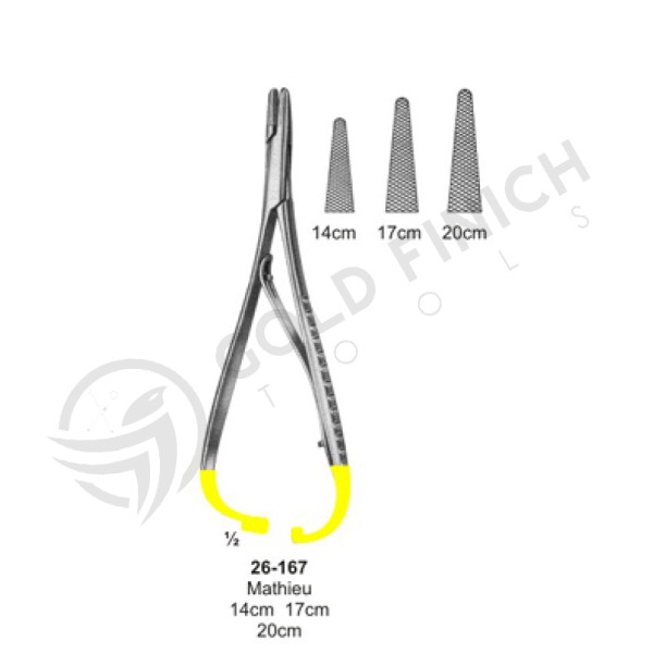 Needle holders with Tungsten Carbide Inserts