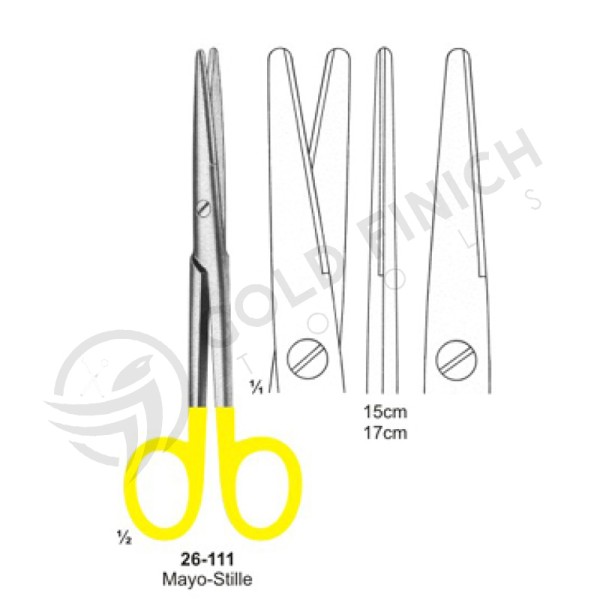 Scissors with Tungsten Carbide Inserts