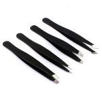 Eyebrow Tweezers Set Of (4 Pcs)