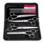 Hair Grooming Scissors Set of (6 Pcs)