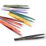 Powder Coating Eyebrow Tweezers for Women and Men